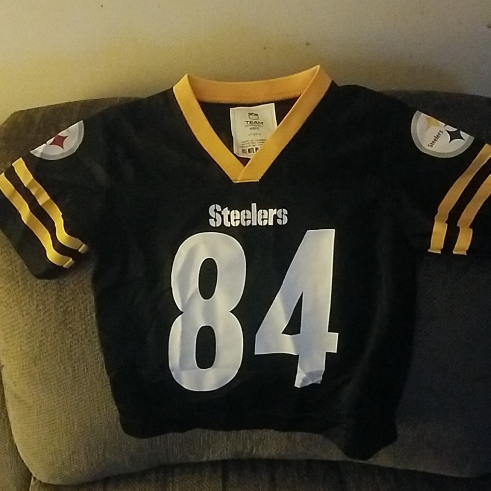 2T Steelers Antonio Brown #84 Jersey